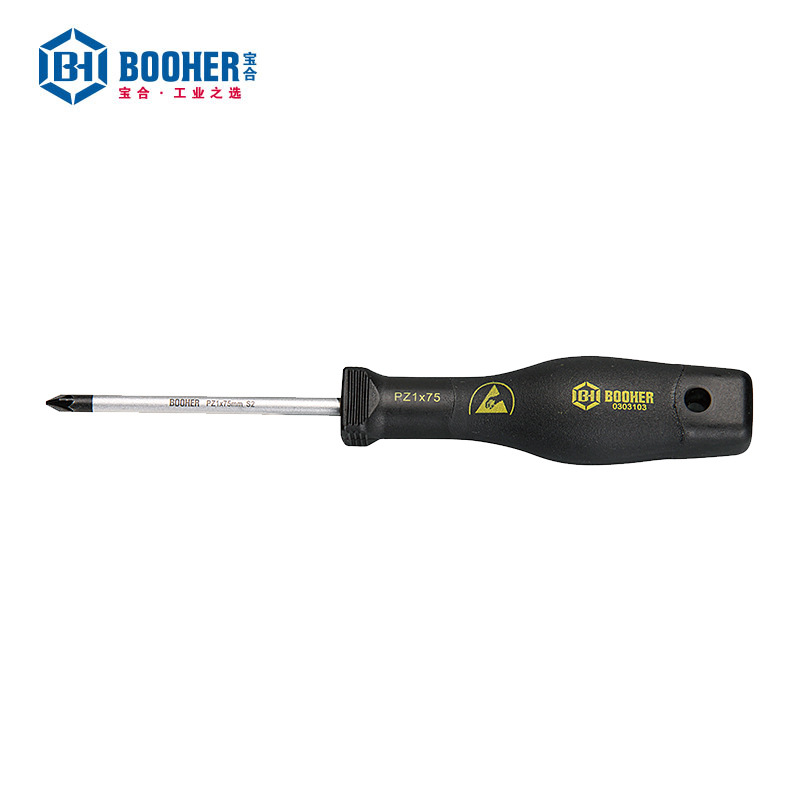 Booher tools' anti-static cross-shaped screwdriver, anti-magnetic electronic component repair, and plum blossom screwdriver details Picture
