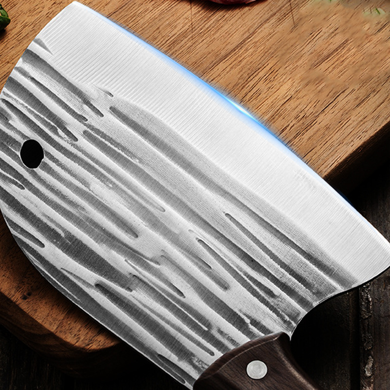 The fish head knife is a popular and best-selling stainless steel kitchen knife. It is sharp for household chopping and used as a forging and slicing knife for street stalls Specification drawing