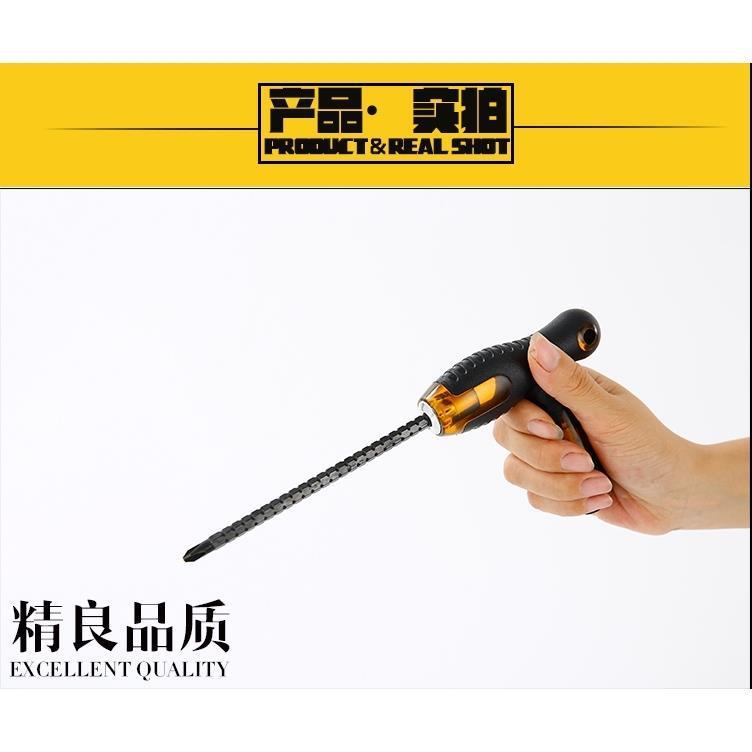 A 5-yuan department store T-shaped ratchet screwdriver for home repair, a dual-purpose screwdriver with a cross and a flat-head screwdriver Application Scenario