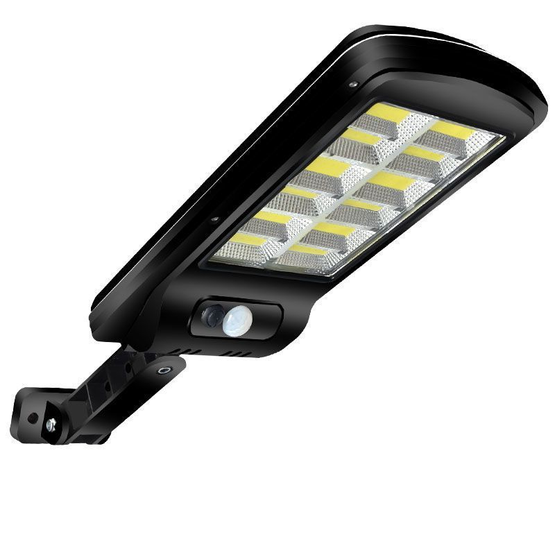 New solar street lamps, outdoor courtyard human-sensing wall lamps, COB rural road integrated lighting street lamps Item Picture