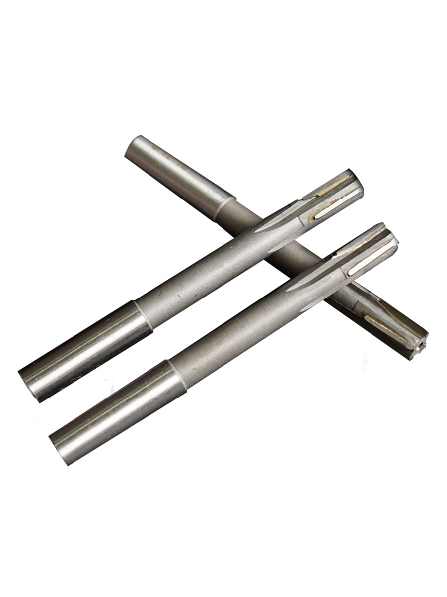 The extended tungsten steel reamer for the straight shank machine with hard alloy inlay supports non-standard calibration from 6mm to 100mm Item Picture