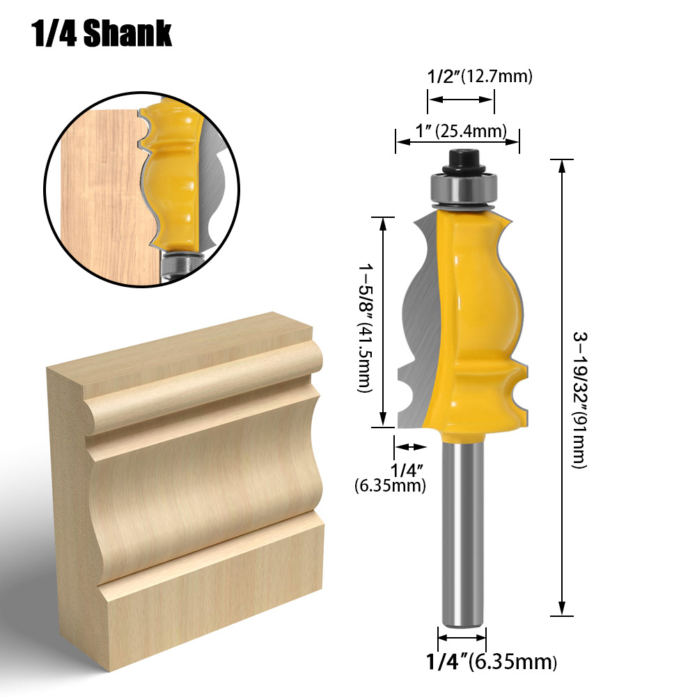 Export 1/2 fishtail handle knife, woodworking trimming knife, woodworking milling knife, engraving knife, line knife, yellow paint undefined