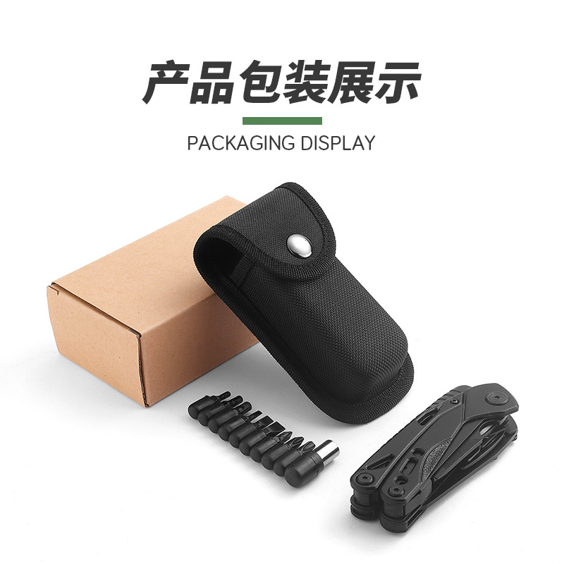 Wholesale of outdoor multi-functional knives, pliers, multi-functional tools with screwdrivers, fire sticks and life-saving whistles in stock Application Scenario