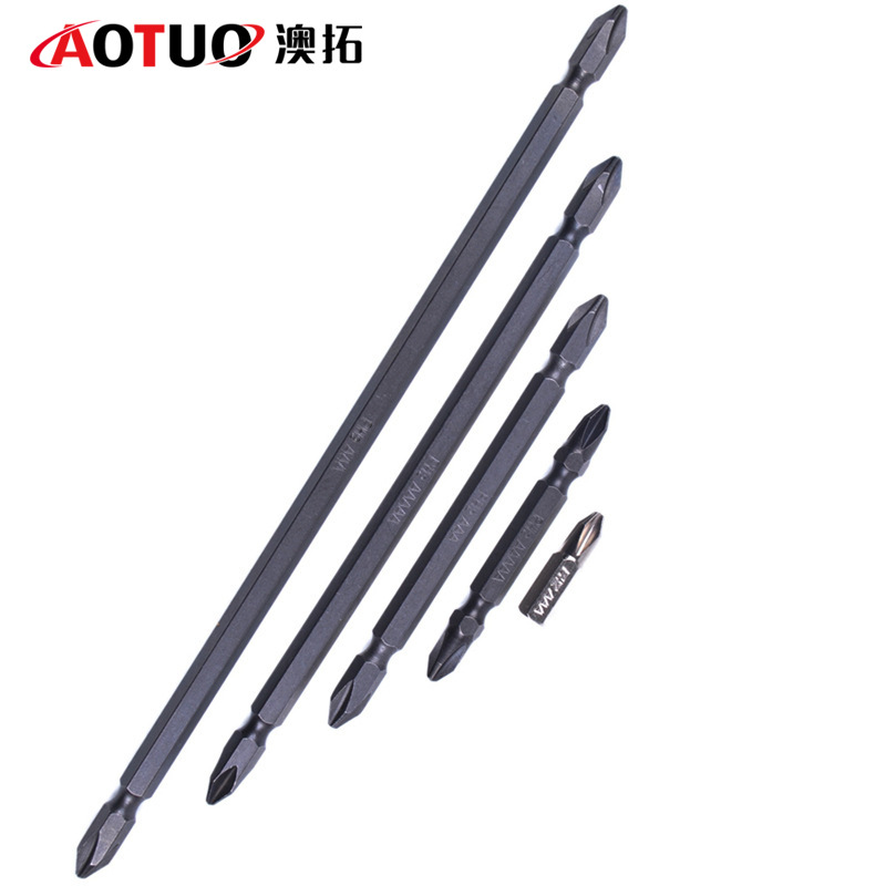 Large quantity, better price. Double-head magnetic screwdriver bits, flat-head/cross-head screwdriver bits, screwdriver bits, electric drill bits, screwdriver bits, loose full figure
