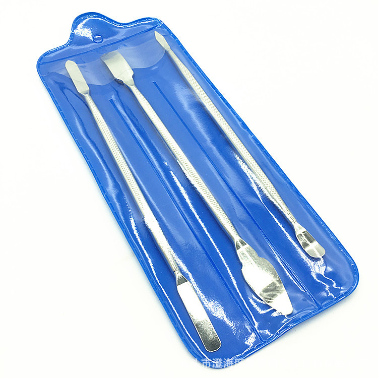 Three-piece set of metal crowbar tools for starting up and repairing both ends details Picture