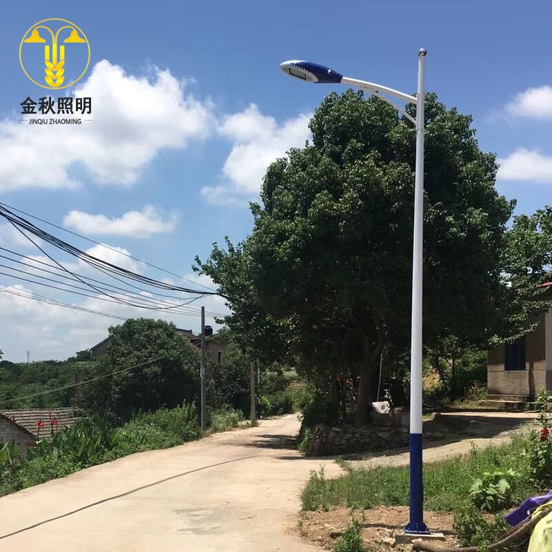 5-meter, 6-meter, 7-meter, 8-meter LED street lamp poles in stock for wholesale, factory area, rural solar street lamp prices, single-arm street lamps Application Scenario