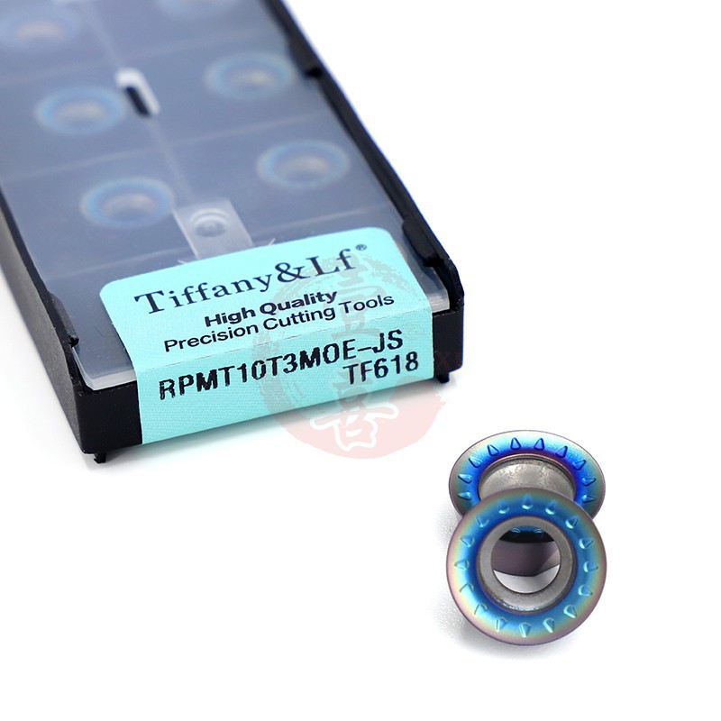 Desca milling inserts RPMT08T2/10T3/1204 MOE-JS/MO-TT LF6018/TF6 full figure