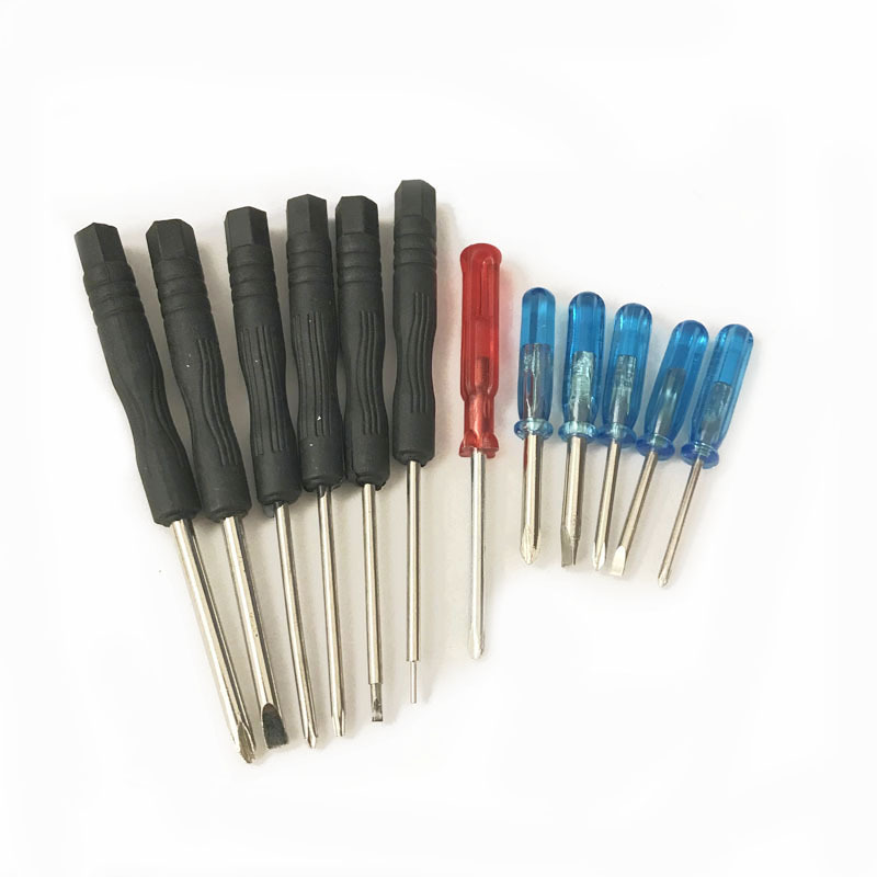 2.0 Cross-shaped 3mm small screwdriver, Five-star Plum Blossom toy delivery, disassembly tool, mini transparent screwdriver full figure