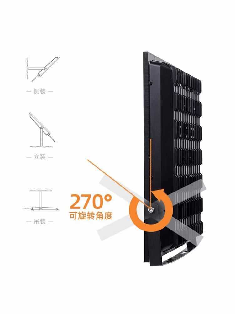 ✅ Yaming led floodlights, spotlights, outdoor waterproof ultra-bright construction site lighting, factory building workshop searchlights, outdoor Application Scenario