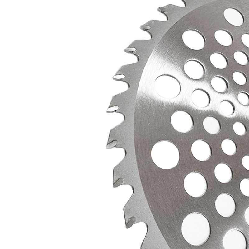 The manufacturer processes 36/40 tooth circular saw blades, 9-inch grass head brush cutting machines, and 10-inch alloy saw blade grass cutting machine parts Item Picture