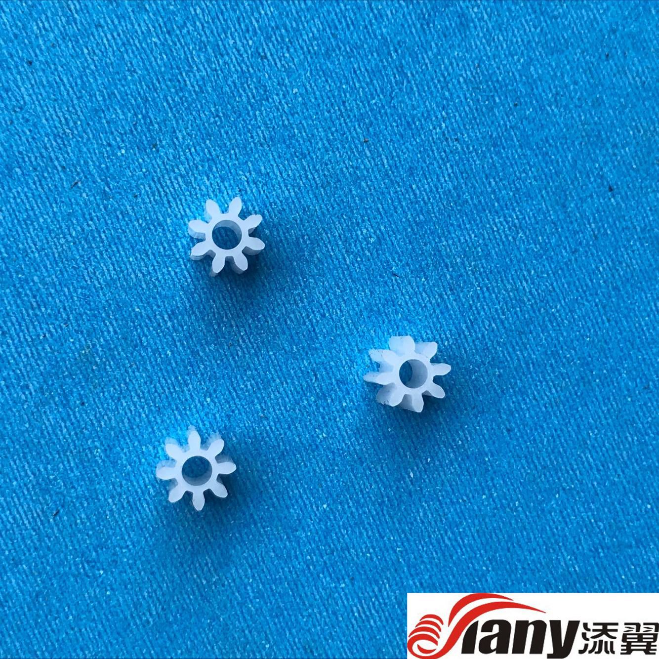 Factory direct sales of plastic cylindrical motor gears 1008A. Good tooth shape, less prone to chipping, as tough as plastic gears details Picture