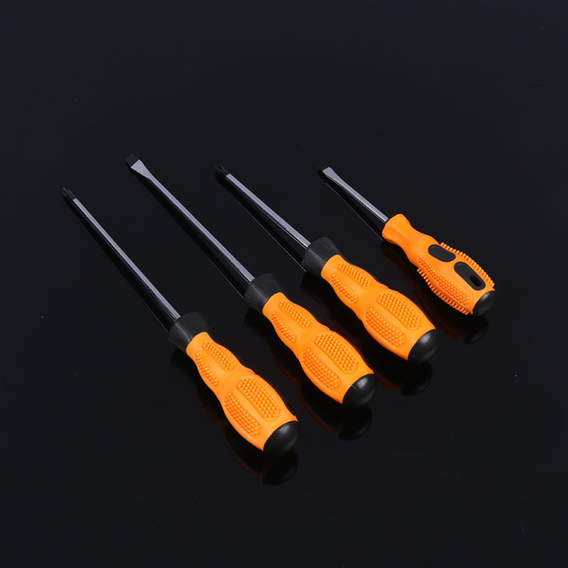 Screwdriver manufacturers wholesale black and yellow force-handling cross-head screwdrivers and manual screwdrivers Application Scenario