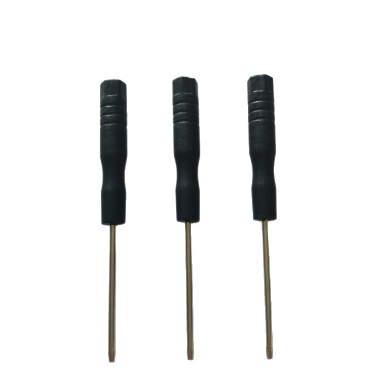 Black handle plum blossom small screwdriver T2/T3/T4/T5/T6 in stock, factory wholesale, precision hardware tools Item Picture