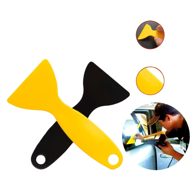 Plastic scraper, scraper, scratch-off card, scratch-off prize tool, car film cleaning scraper, small scraper tool, cleaning batch full figure