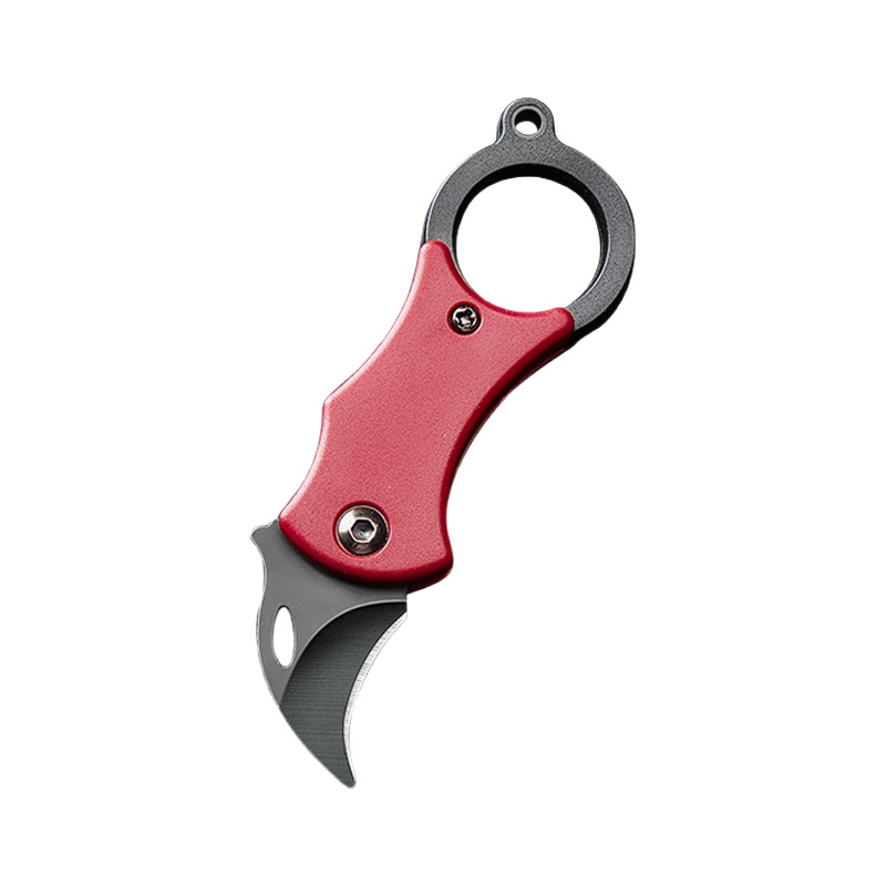 Mini knife, portable package opening knife, folding fruit knife, convenient key knife, household fruit and vegetable knife, peeler knife, eagle claw knife Item Picture