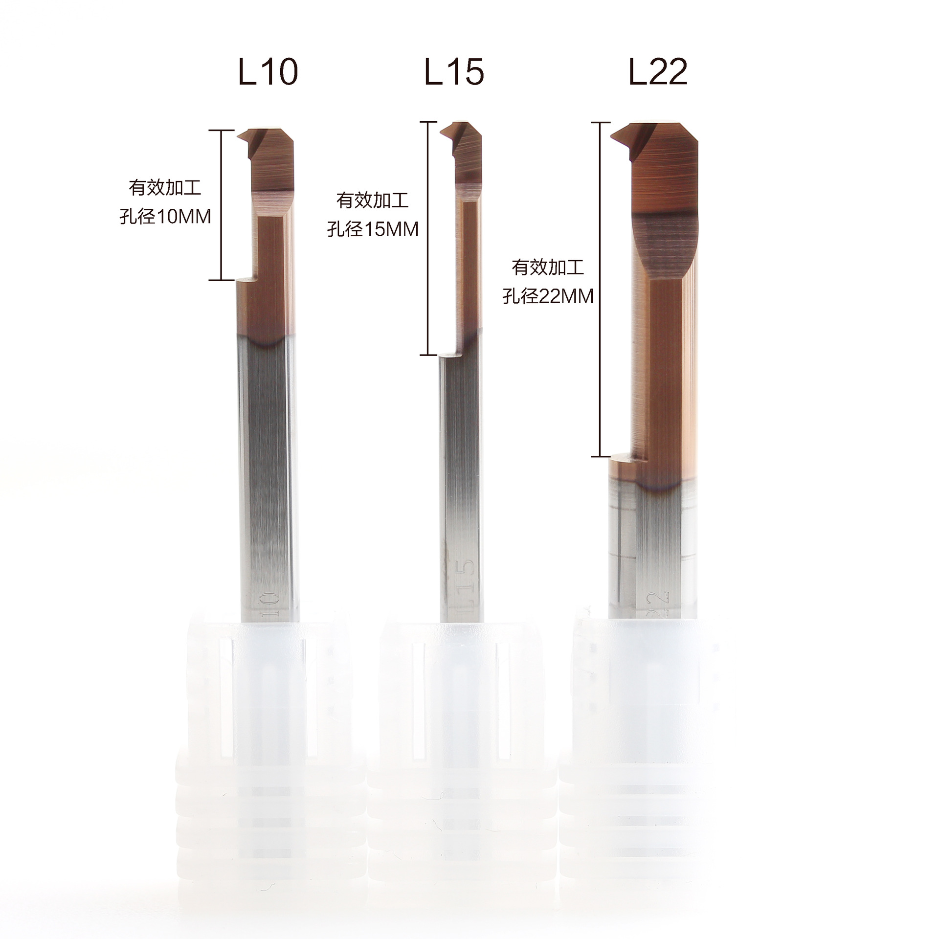 Wholesale of cross-border tungsten steel CNC small hole boring tool MTR3 R0.15L15 stainless steel micro inner hole details Picture