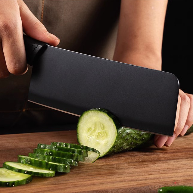 【 New users get 0.01 yuan 】 Black-edged kitchen knife, household knives, meat slicing knife, fruit knife, ladies' knife, kitchen knife Application Scenario