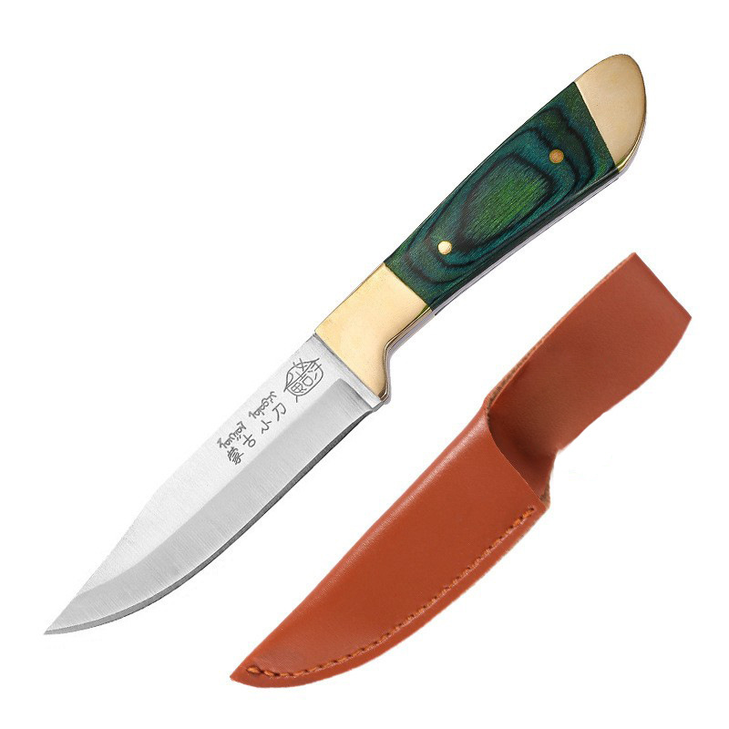 Mongolian hand-pulled meat knife, hand-handled meat knife, fruit knife, steak knife, thickened meat knife, meal knife, barbecue knife Item Picture
