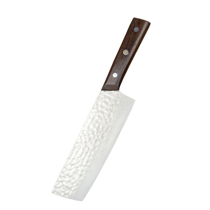 Damascus steel small vegetable cutter, kitchen household stainless steel Chinese kitchen knife, multi-purpose blade, sharp household kitchen knife Item Picture