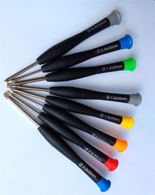 Precision disassembly, cross-head screwdriver, mini screwdriver, watch, glasses, Apple mobile phone, game console tools details Picture