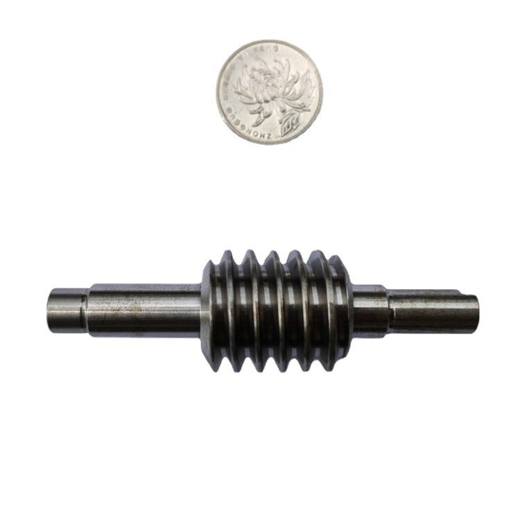 Stainless steel small module worm gear transmission shaft micro reducer with non-standard worm gear mechanical parts details Picture