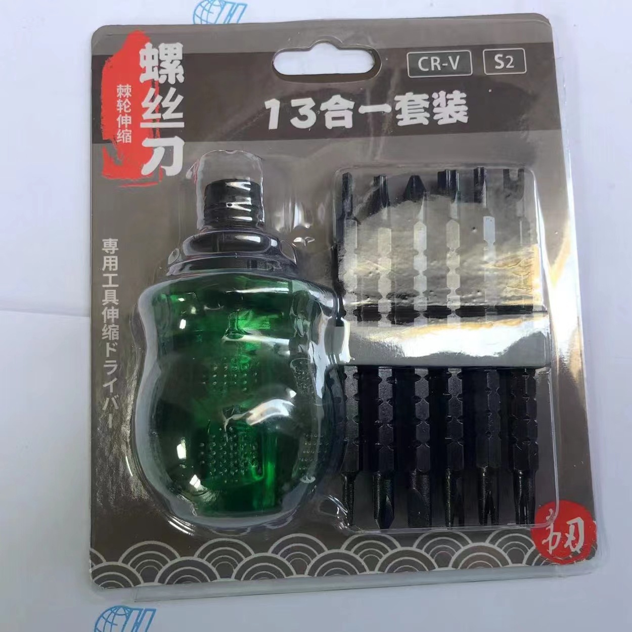 Green t20 plum blossom screwdriver, t8 square, t10 hexagonal, t25, t15 inner hexagon, t30, t40 undefined