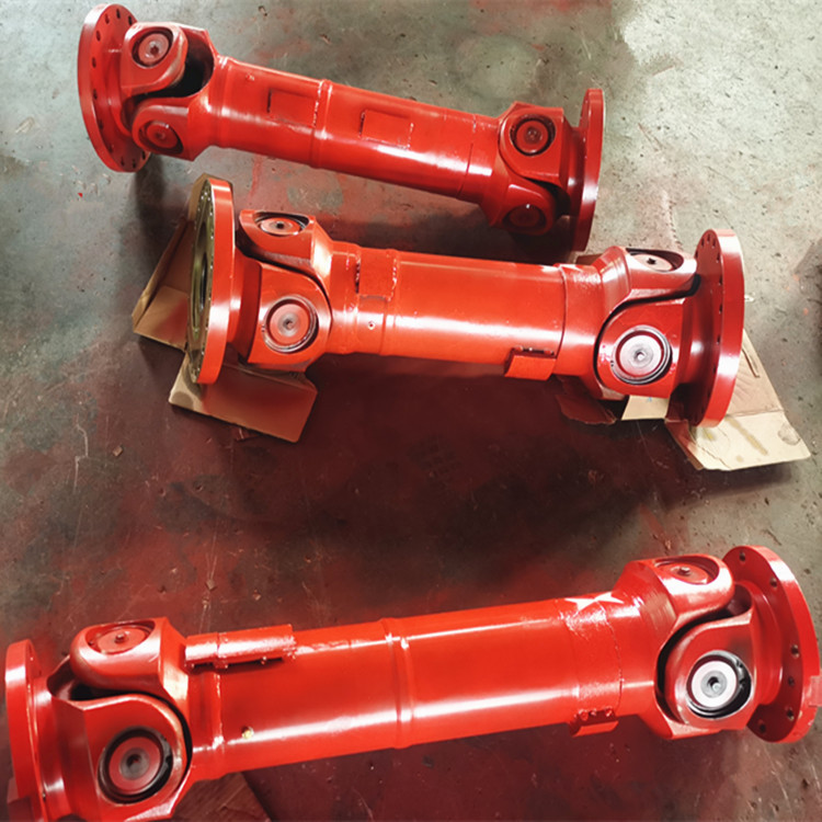 Telescopic quenched and tempered splined shaft, small universal joint, universal coupling SWC-BH type universal shaft coupling HC undefined