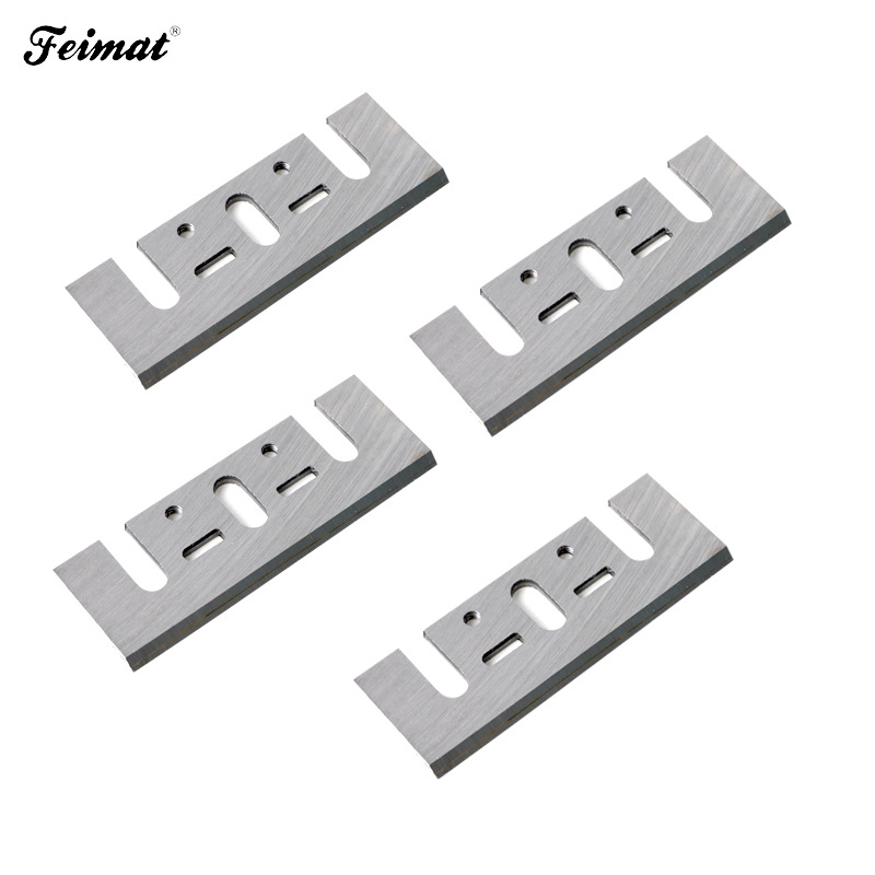 High-speed steel white steel knife 82mm Makita model electric planer blade cross-border e-commerce supply electric planer blade Application Scenario