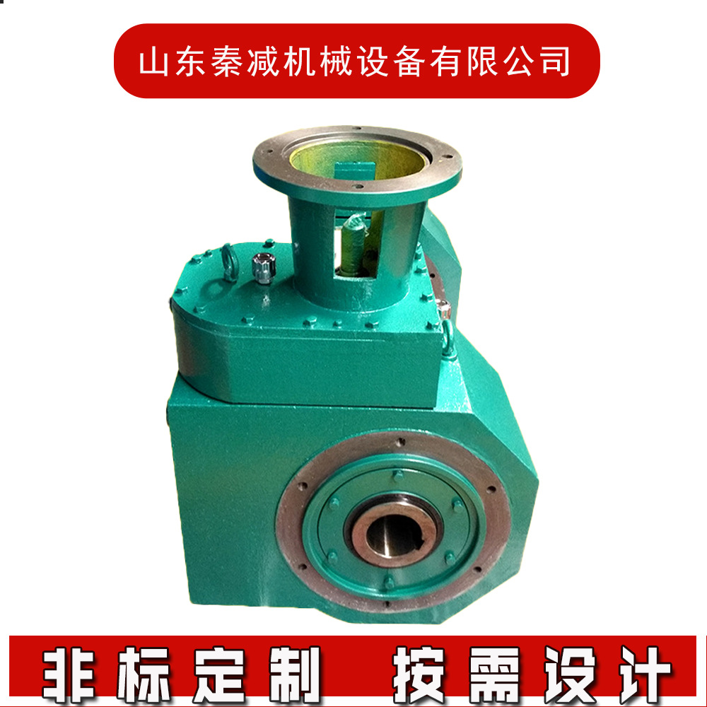 The worm gear tooth surface hardness of the rolling mill down reducer and the transmission device used in steel mills is high, and it undergoes ammonia infiltration and precise grinding treatment details Picture