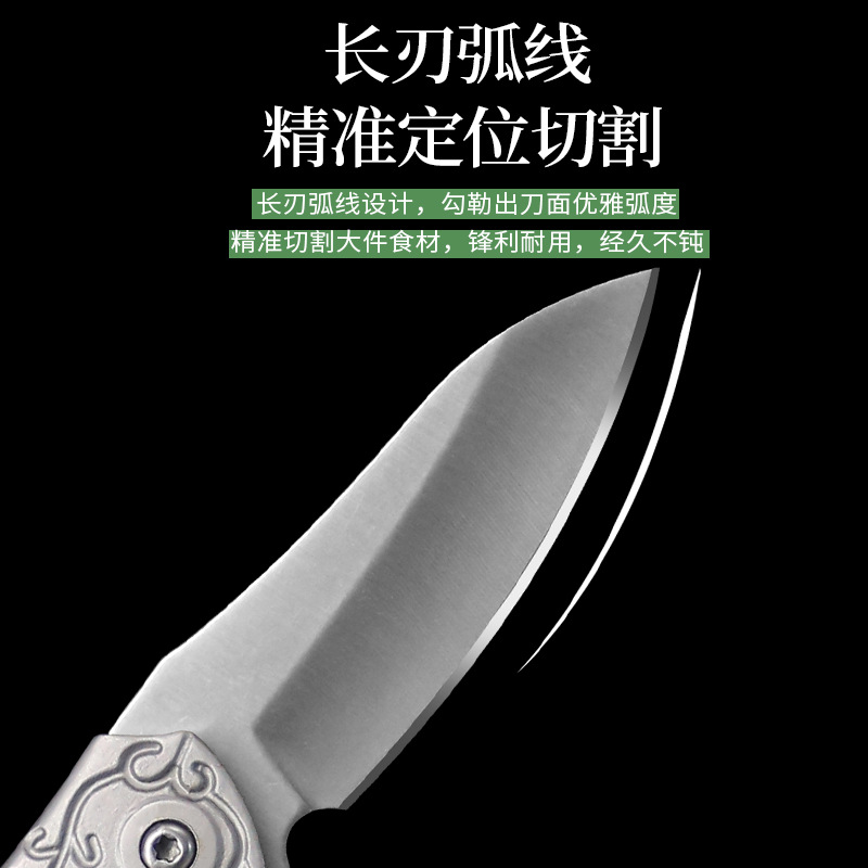 The new Jinchan folding knife is a multi-functional portable mini pocket knife and an outdoor keychain knife, which can be used for opening packages Application Scenario