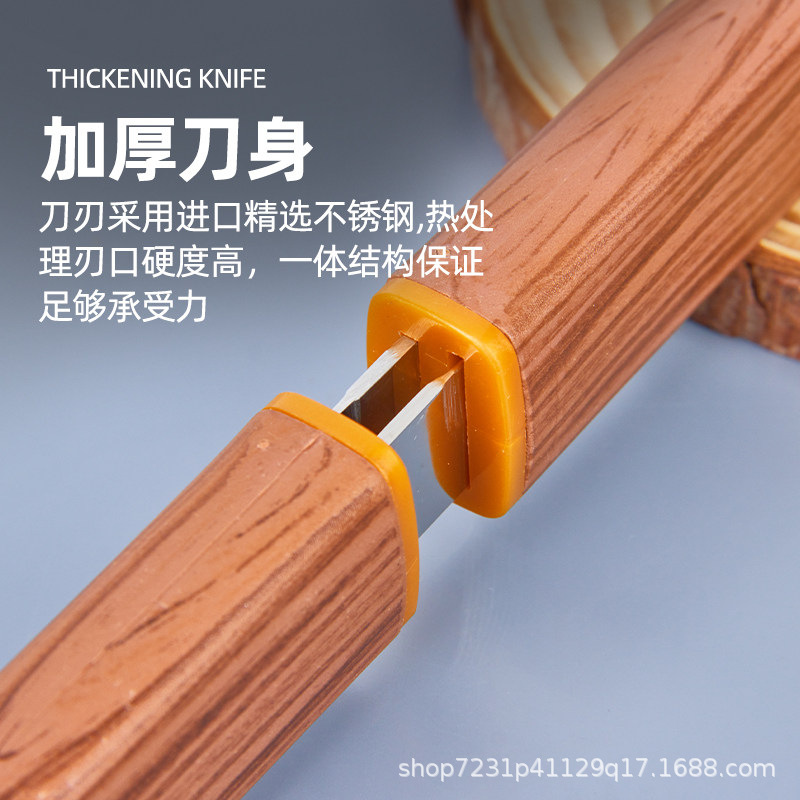 The new popular knives, Double Dragon and Phoenix, are sharp and portable. They are suitable for household use, including fruit and melon knives, express delivery knives, and barbecue and meat knives Application Scenario