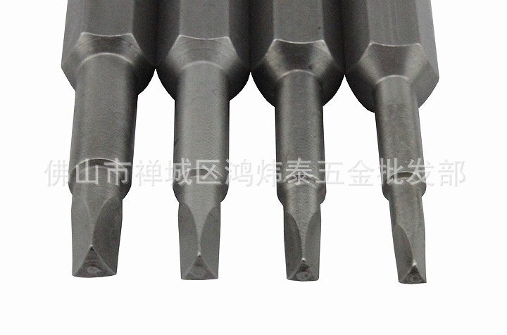 S2 Triangular type air screwdriver head, triangular air screwdriver nozzle, electric screwdriver nozzle, screwdriver head Δ1.8-3.0 irregular shape details Picture