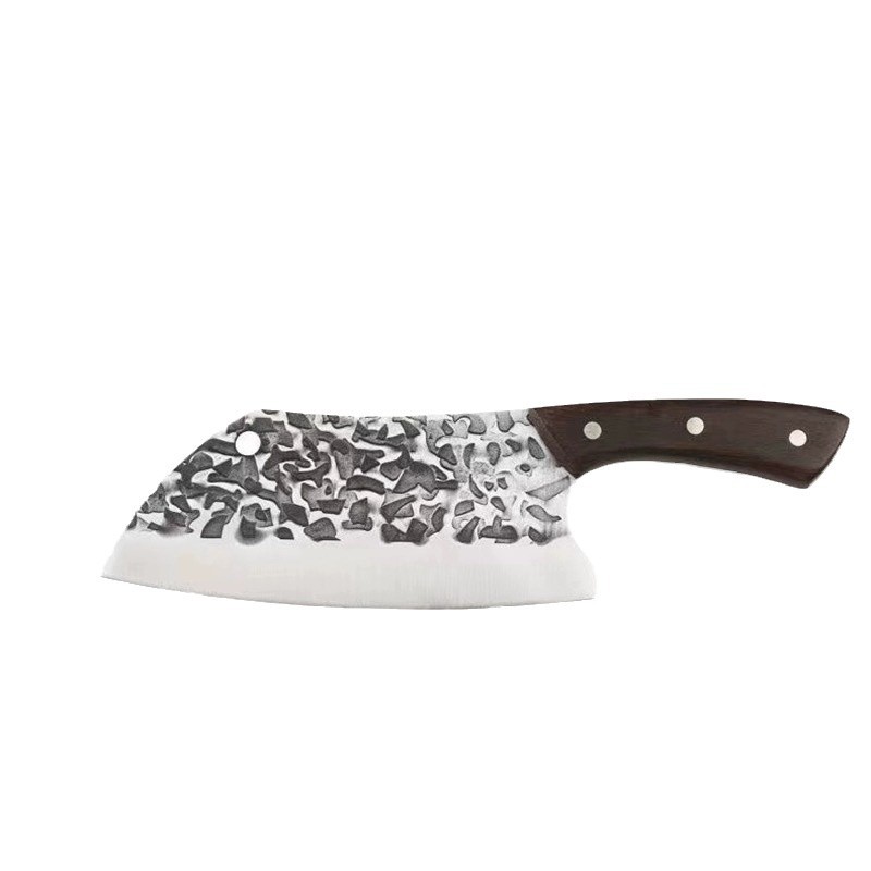 Sharp kitchen knife, forging and slicing knife, genuine, pure handcrafted kitchen knife from Longquan, household stainless steel chopping knife, no need for sharpening Item Picture