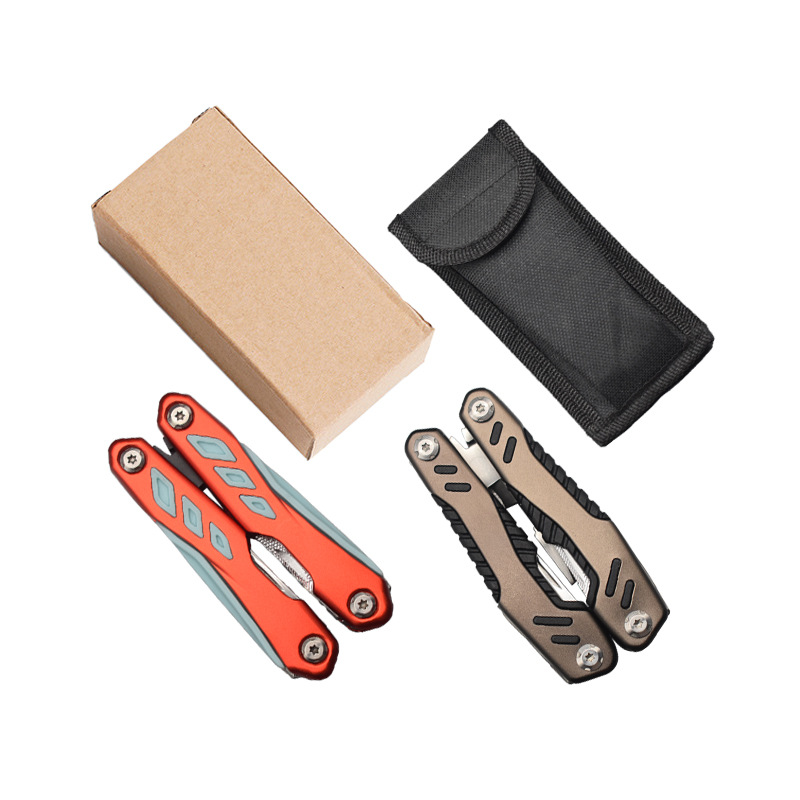 Factory direct sales of multi-functional folding color handle tail lock pliers, wire cutters, outdoor camping tools, portable pliers, gift pliers Application Scenario