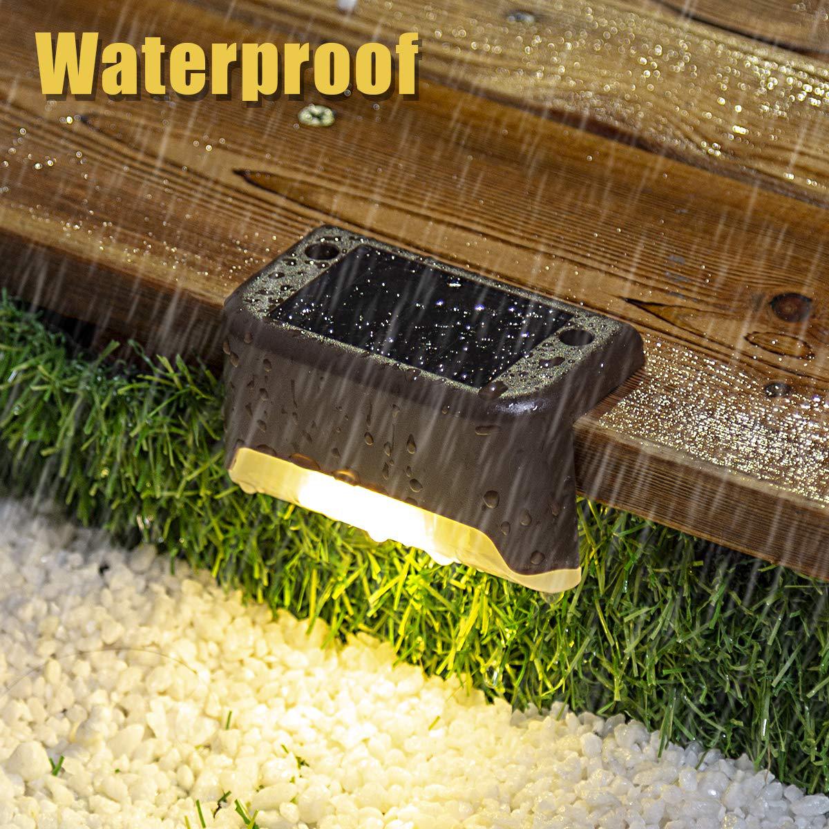 Cross-border 1LED solar railing light, staircase light, step light, fence light, guardrail light, wall light, outdoor courtyard light details Picture
