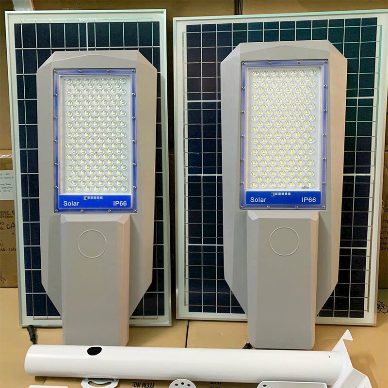 Split-type solar outdoor lamps, street lamps, garden lamps, household led ultra-bright high-power waterproof lighting lamps details Picture