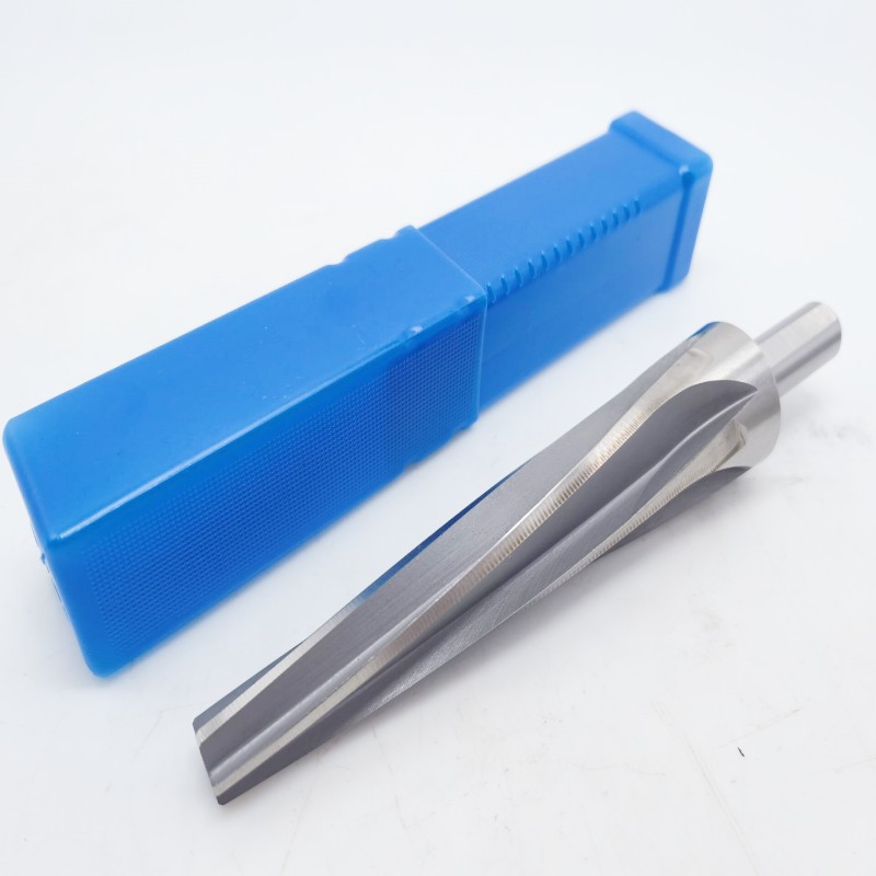 Conical reamers, non-standard reamers, HSS high-speed steel spherical spiral conical reamers, 7-degree and 10-degree straight handle reamers manufacturers full figure