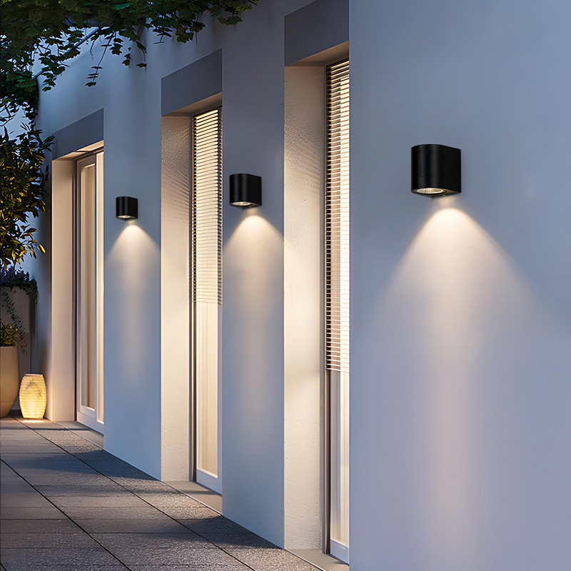 Cross-border modern and simple outdoor waterproof led wall lamps, hotel creative corridors, staircases, corridors, living room wall lamps, bedrooms Specification drawing