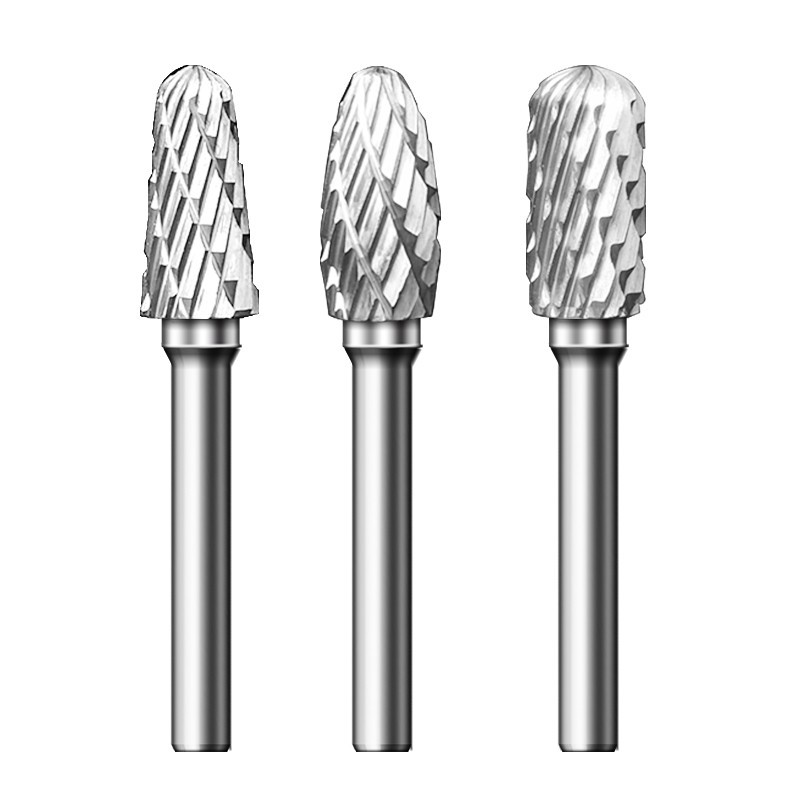 Hard alloy rotary file, metal electric grinding head, woodworking electric stainless steel grinding drill bit, internal grinding head, tungsten steel milling cutter Item Picture