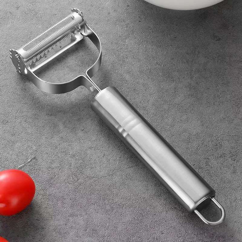 Stainless steel 3-piece set, multi-functional stainless steel peeler and shaver kitchen set, peeling tool, fruit and vegetable shaver and hair remover details Picture