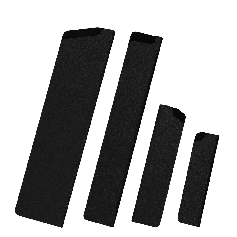 8-inch flocking knife cover, rectangular black ABS knife storage and protection cover, suitable for chef knives, kitchen knives and cutting auxiliary knives Application Scenario
