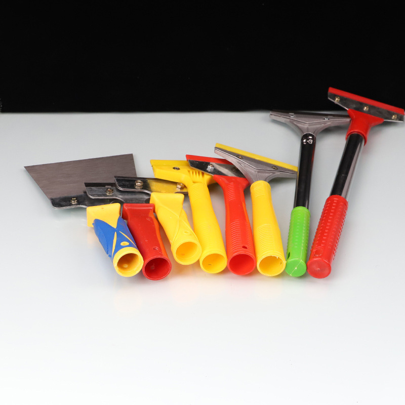 Factory wholesale multi-functional cleaning scrapers, stainless steel scrapers, marble cleaning tools, durable grouting scrapers Application Scenario