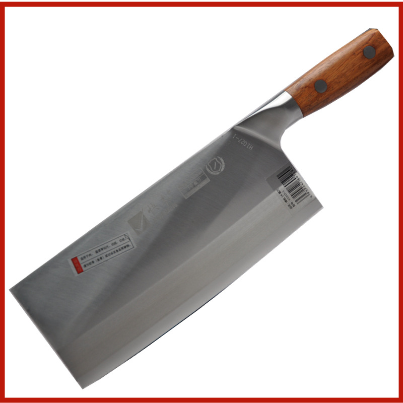 Kuaiben Bofan Series Mulberry Knife No. 1 H1027-1 Yangjiang Kuaiben Mulberry Knife No. 2 1027-2 Kuaiben Chef Mulberry Knife Application Scenario