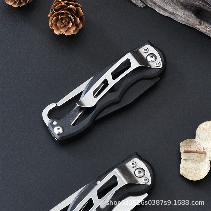 Cross-border best-selling folding knives, high-hardness folding knives, outdoor camping portable knives, pocket knives, mini folding knives Specification drawing