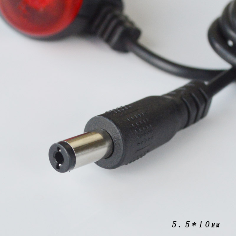 车载点烟器3米电源线12V24V汽车带开关插头线车充电源延长线注塑母座带50A双夹车载点烟器白底实物图