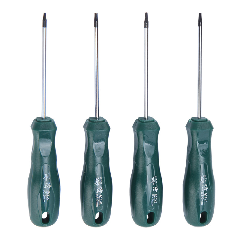 Mid-hole star-shaped hex socket screwdriver, t10 star-shaped screwdriver, t20 star-shaped screwdriver, screwdriver Item Picture