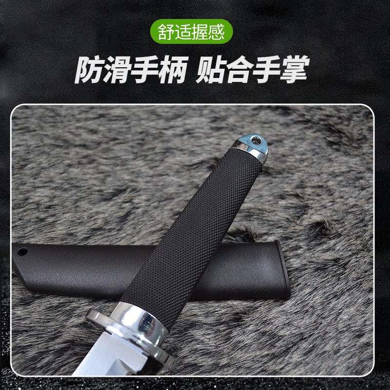 Factory wholesale outdoor high-hardness camping straight knives, camping mountaineering knives, one-piece keel knives, and wild survival straight knives details Picture