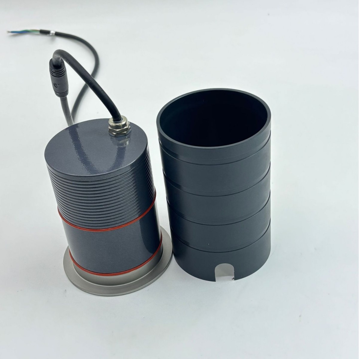 Engineering model LED ground lamp 3W12V24V waterproof ground lamp with a diameter of 55mm, supports Dali 0-10V dimming details Picture