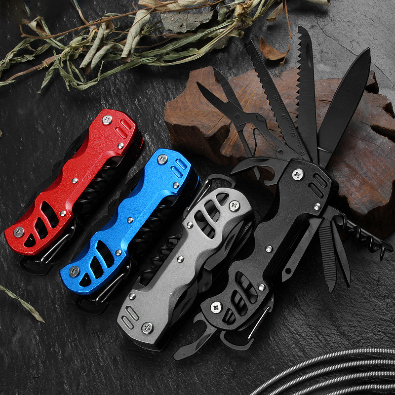 Swiss knife, multi-functional small knife, camping car, outdoor gift, home convenience, creative EDC combination tool Application Scenario