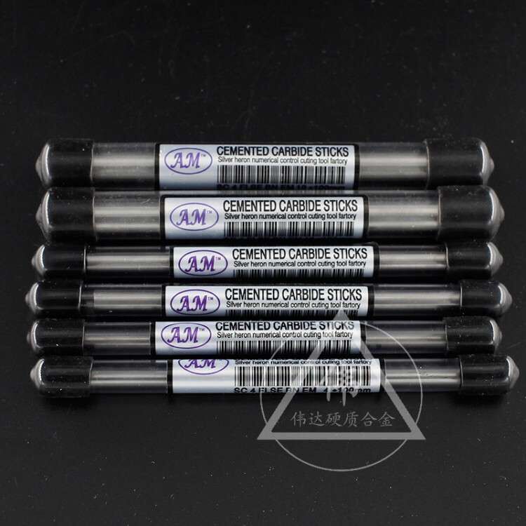 55-degree integral tungsten steel round bar engraving knife, alloy bar, tungsten steel milling cutter, alloy strip 3456810, length 100 Application Scenario
